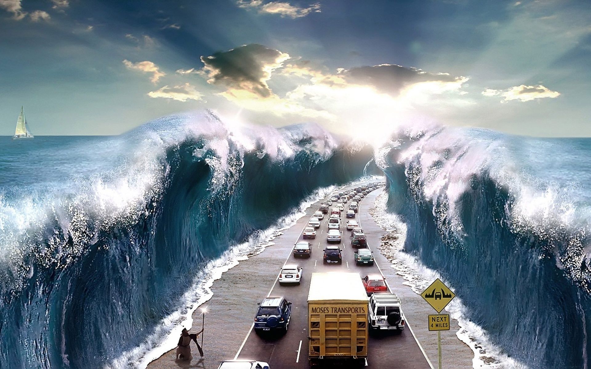 Tsunami Wallpaper Full HD Search