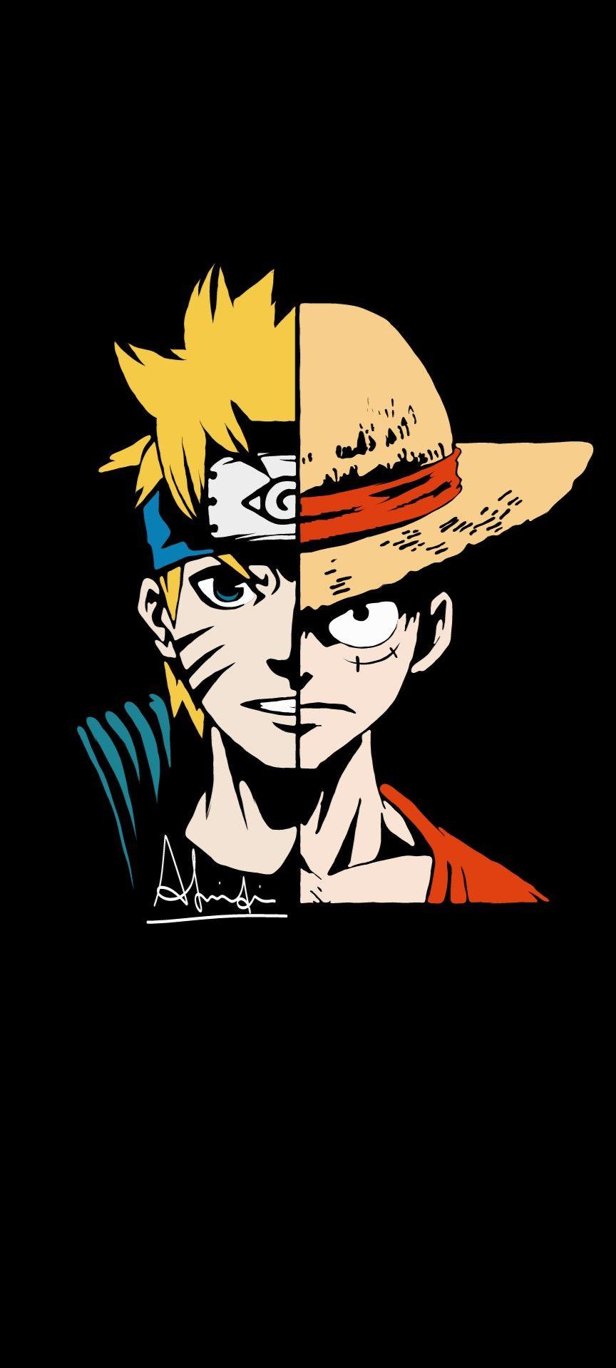 Naruto and Luffy Android wallpaper anime Luffy Anime wallpaper