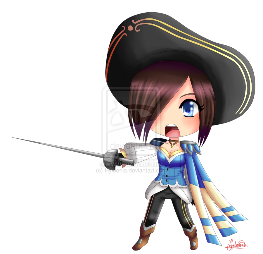 Chibi Fiora Royal Guard League Of Legends By Hyldenia On