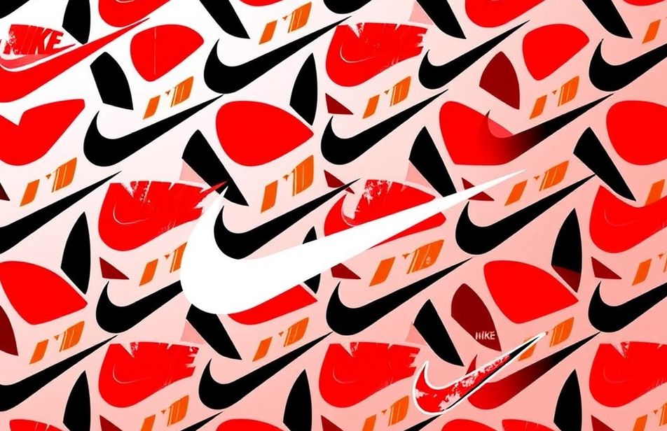 Red And Black Nike Wallpaper