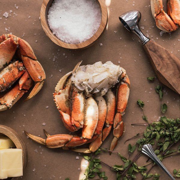 Dungeness Crab Clusters Wallpaper