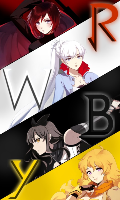 Rwby Team Phone Wallpaper By Coolshallow