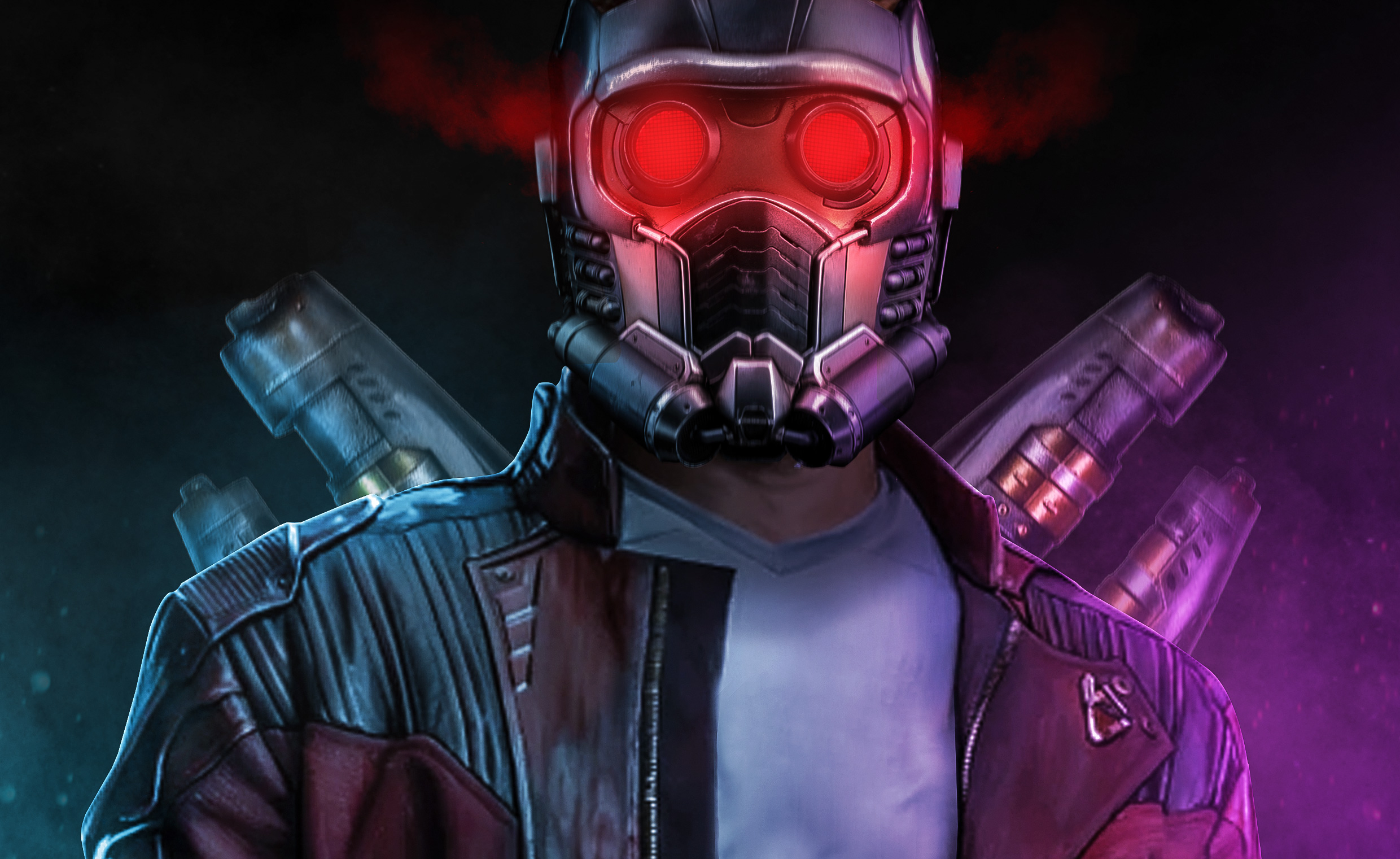 Star Lord Artwork HD 1440p Resolution 4k Wallpaper