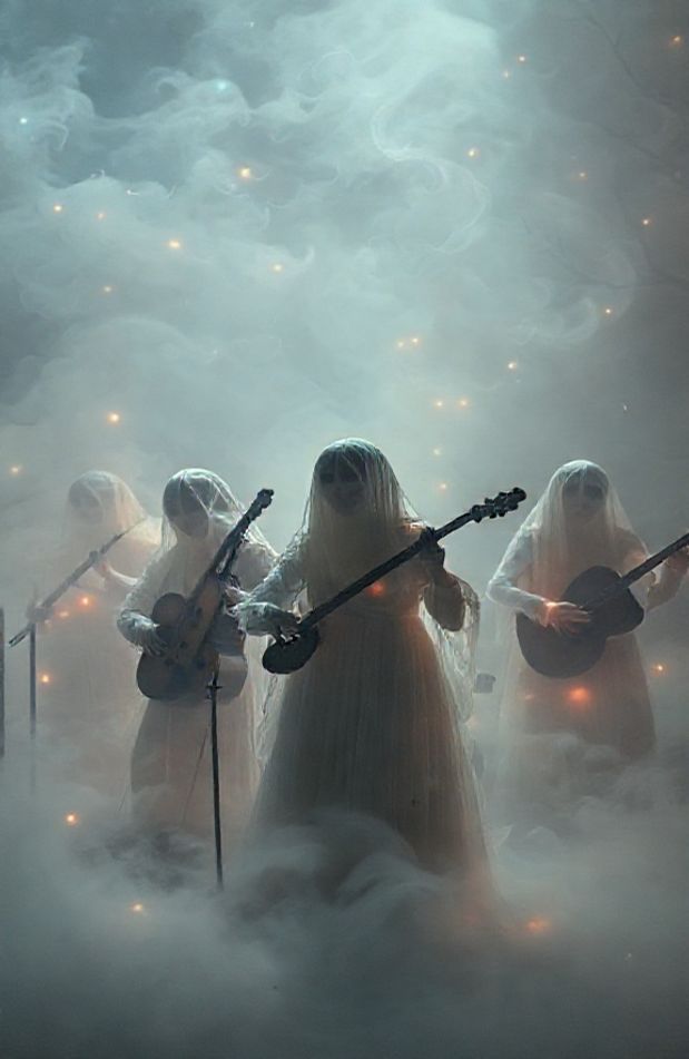 Ghost Band Wallpaper
