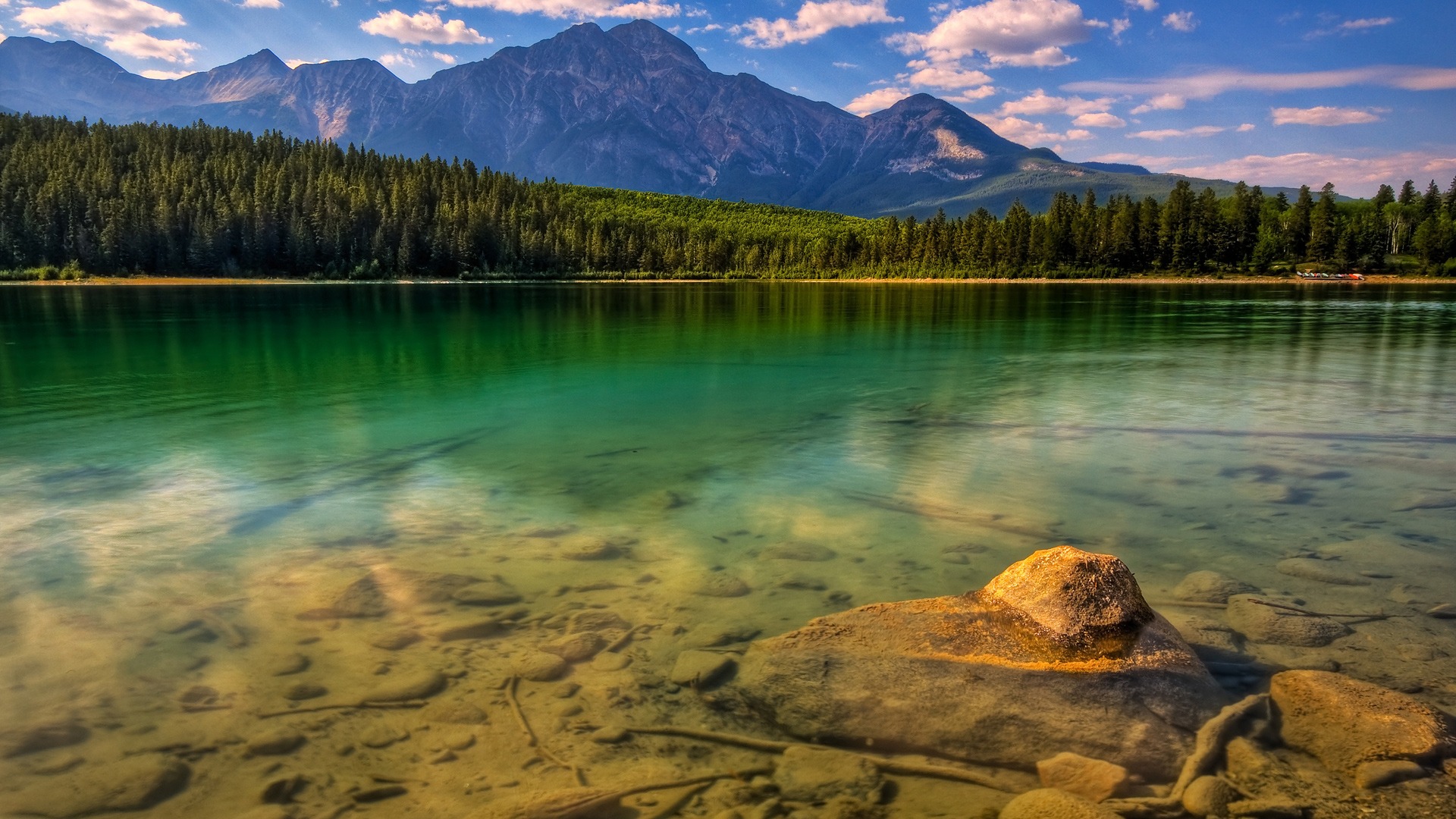 Jasper Lake Canada HD Wallpapers