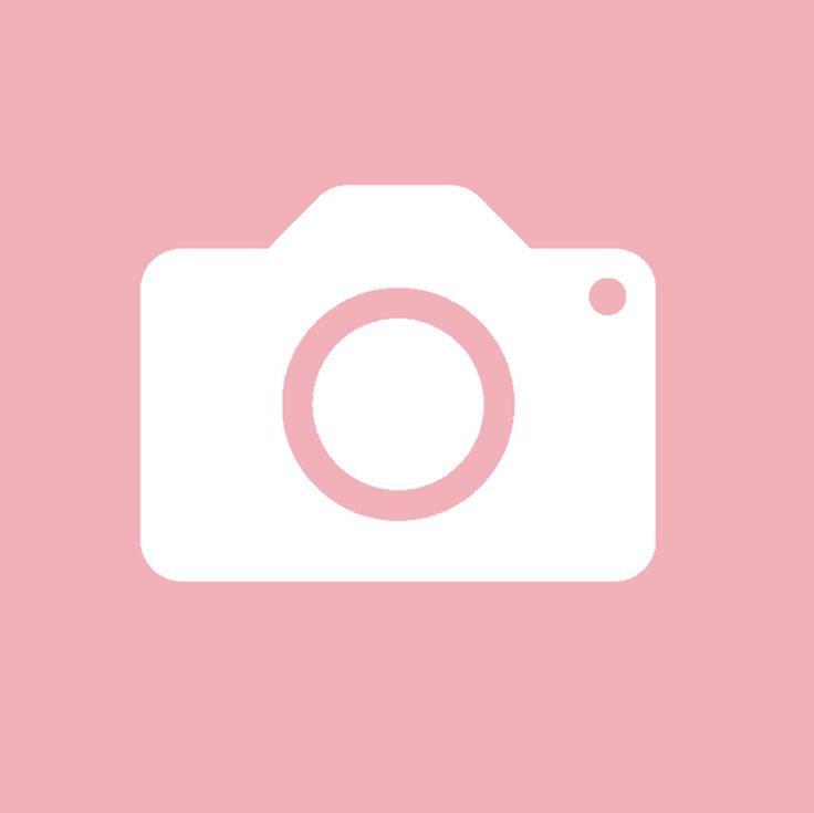 Camera Pink Icon Ios App Design Wallpaper iPhone