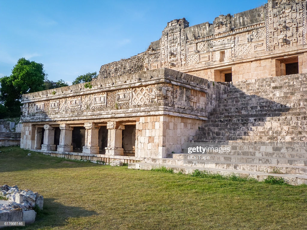 Of Uxmal Ruins Mexico Stock Photo Getty Image
