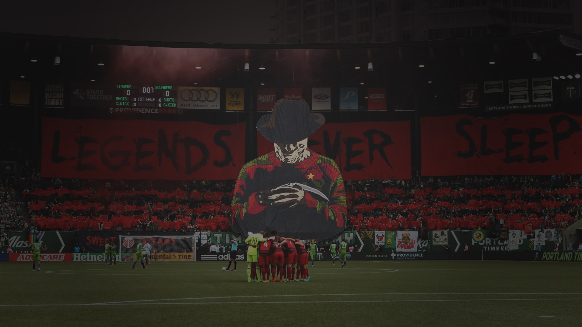 Wallpaper for Friday timbers
