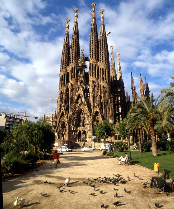 Barcelona Spain Cathedral Sagrada Familia Wallpaper Nation