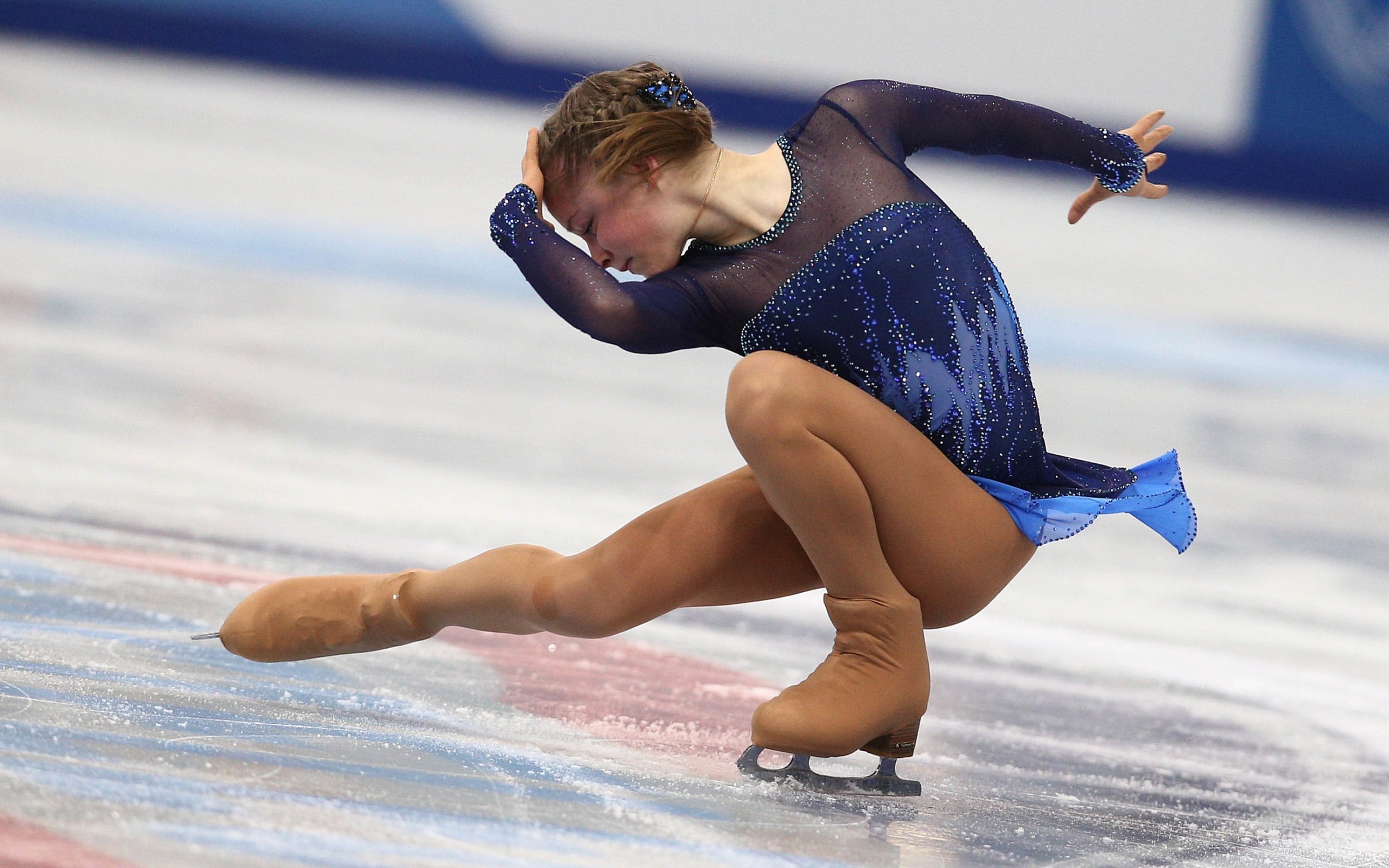 Wallpaper Yulia Lipnitskaya Skater Ice Sochi Olympic