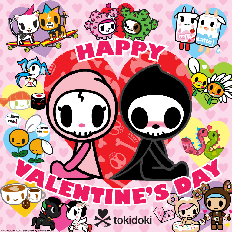 Tokidoki Wishes Everyone A Happy Valentine S Day Filled With Lots Of