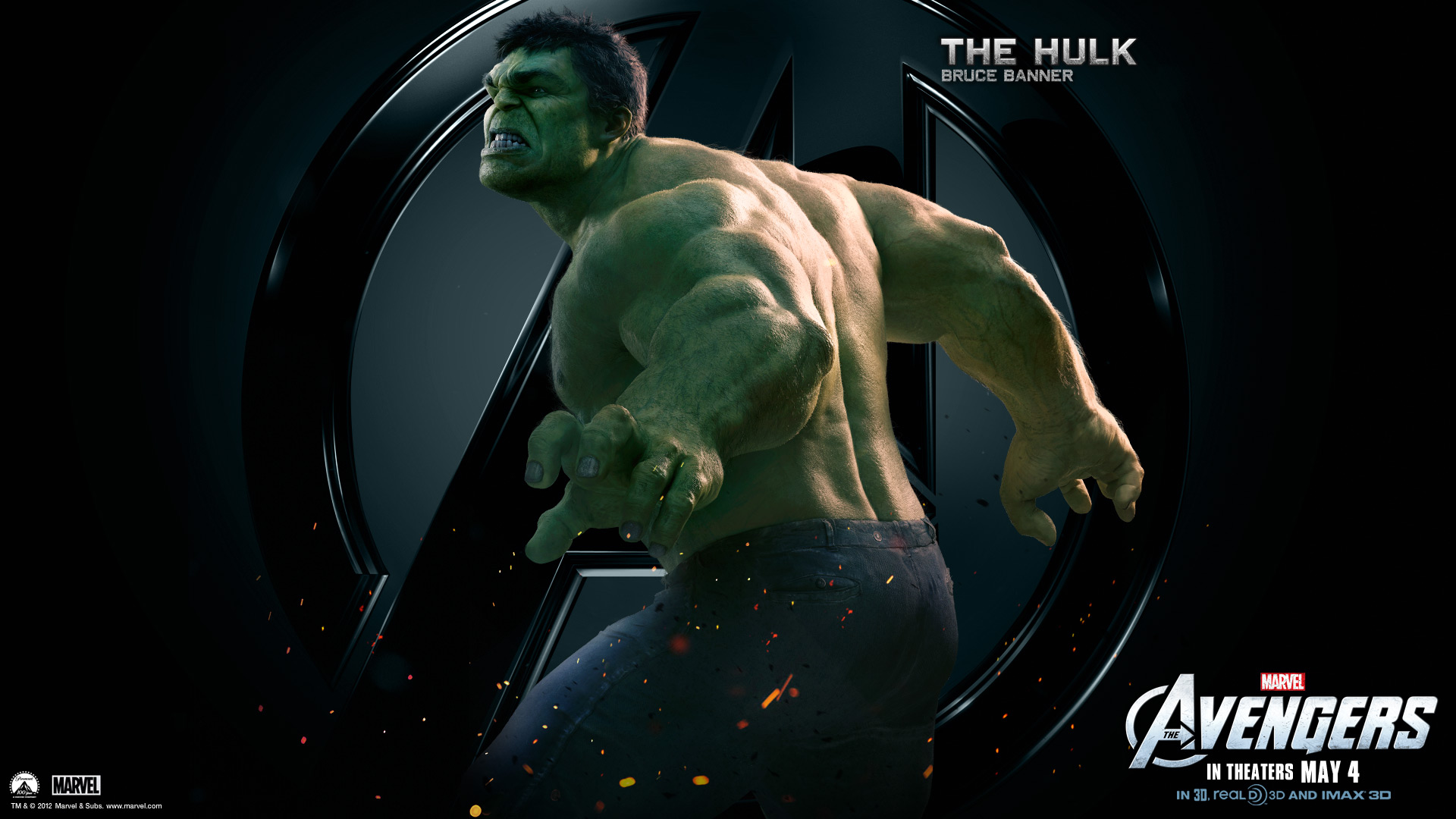 Avengers Wallpaper HD The Hulk