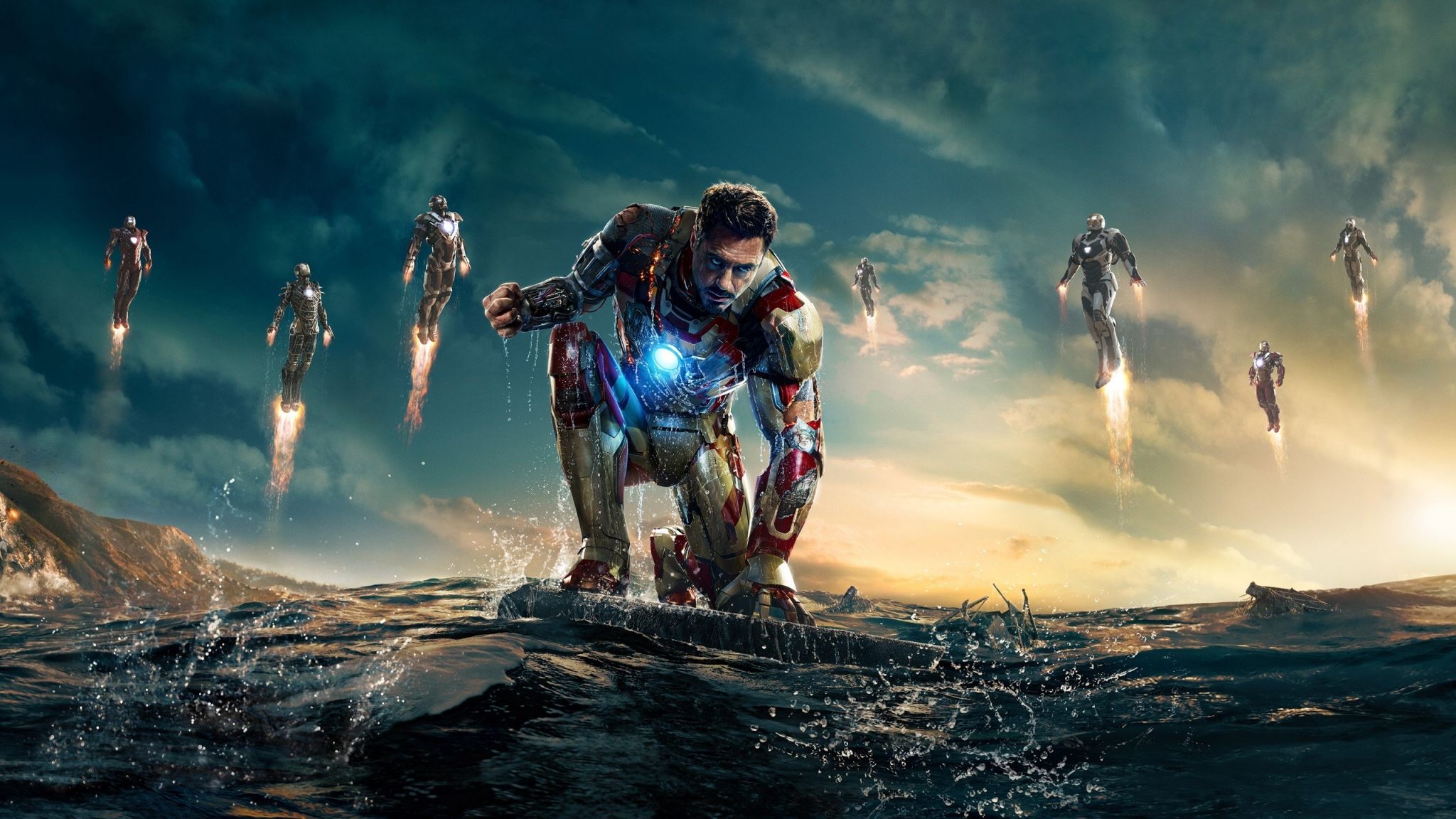 Iron Man Background Wallpaper For Puter And