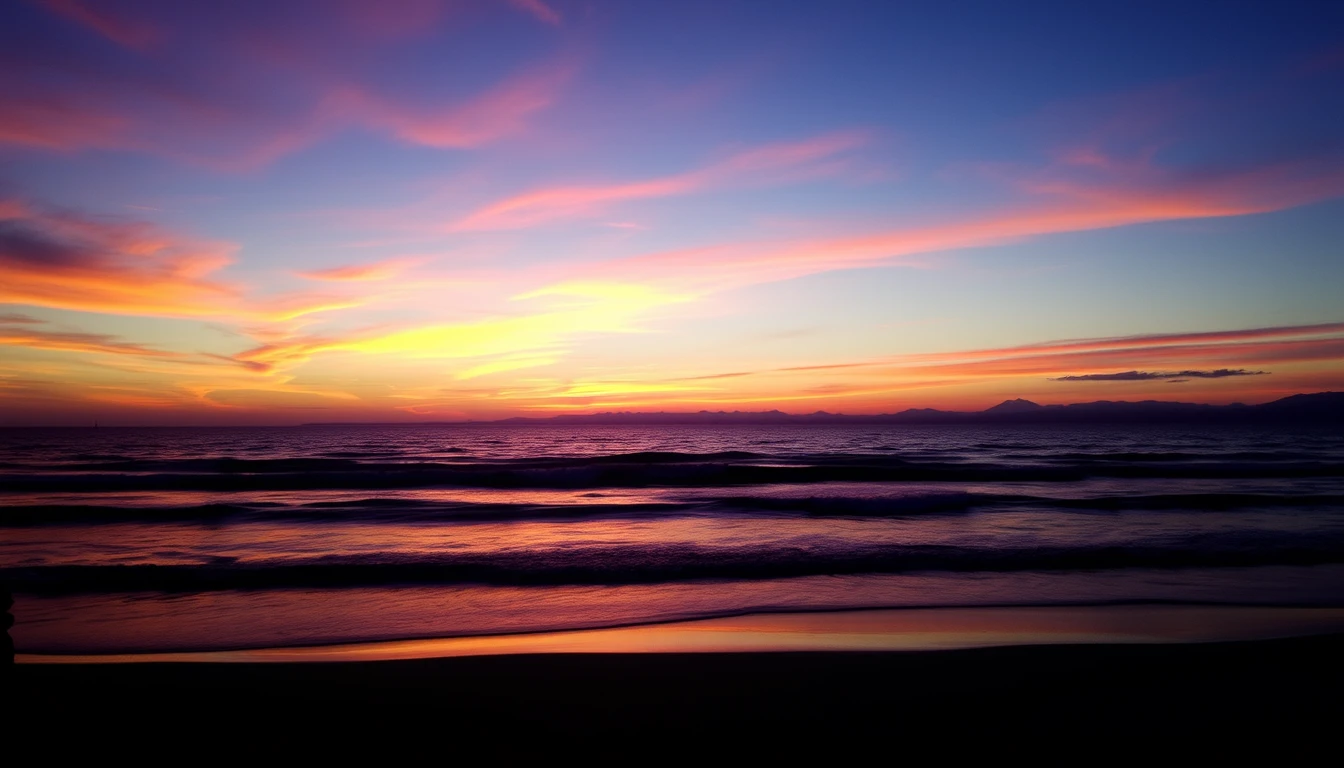 Ocean Sunset Wallpaper