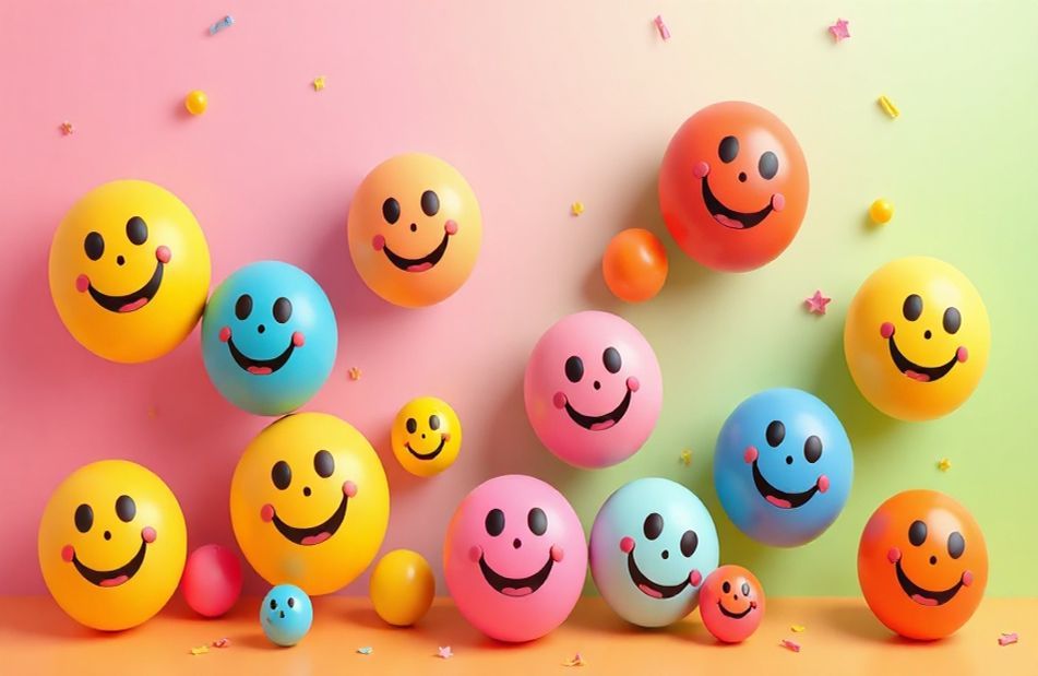 Smiley Ball Wallpaper
