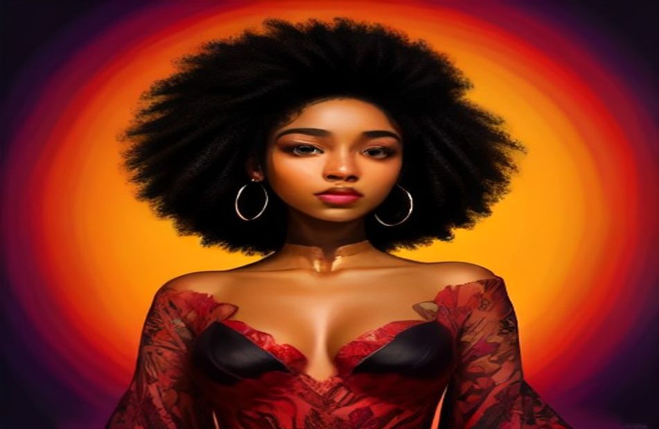 Beautiful Black Women Wallpaper