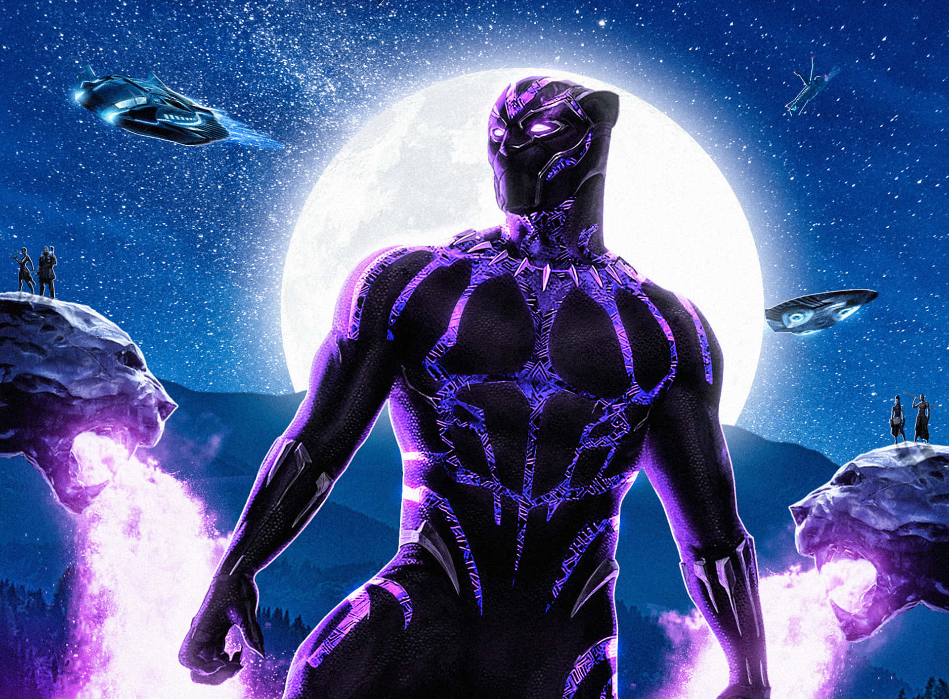 Cool Black Panther Wallpaper
