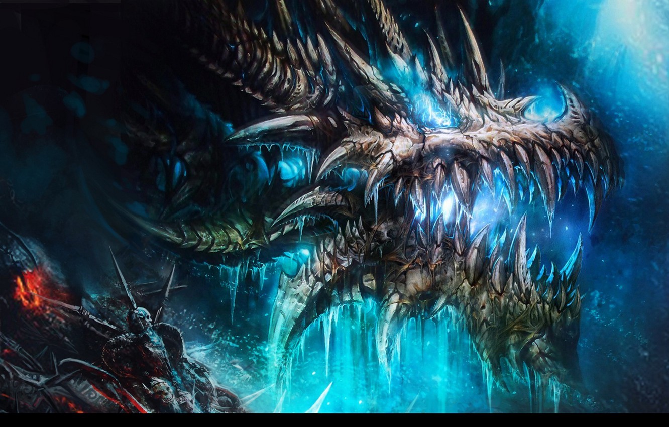 Wallpaper Ice Wow World Of Warcraft Dragon Sindragosa