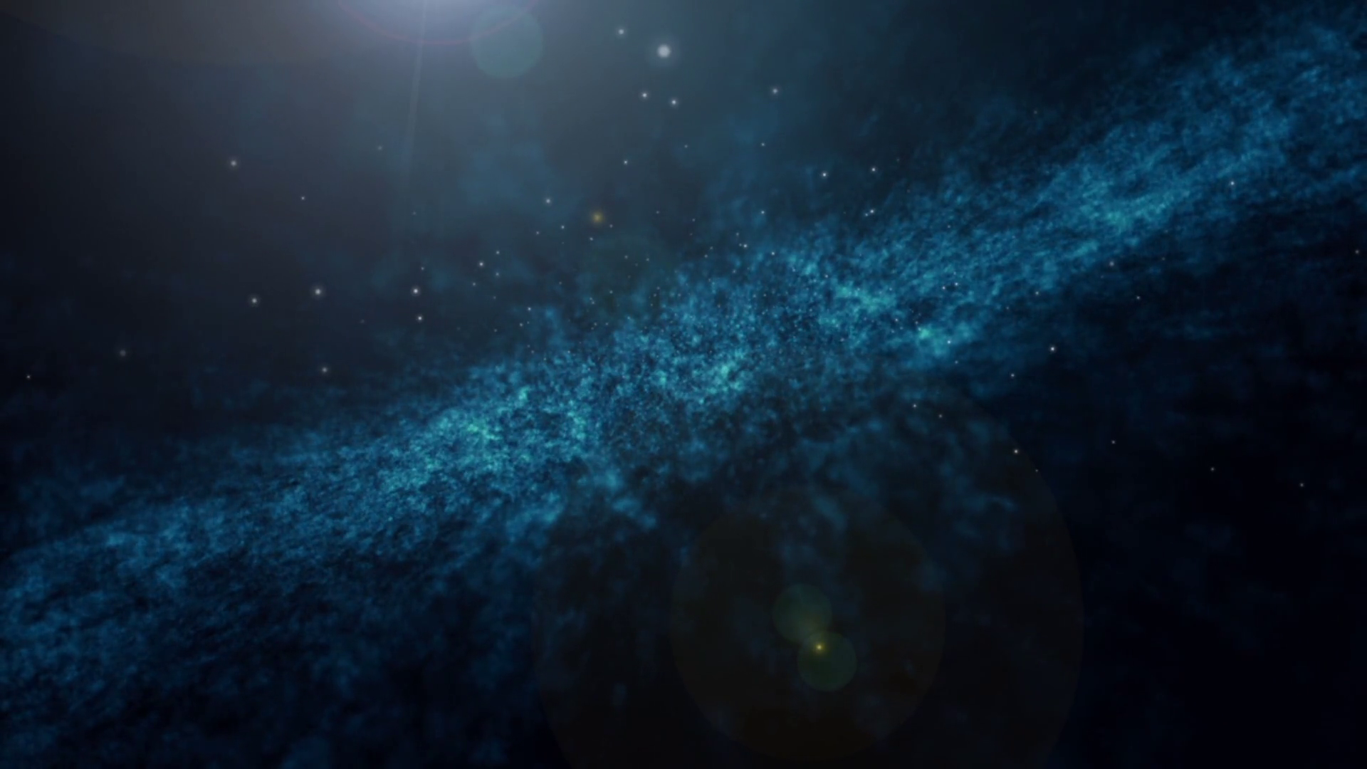 Blue Milky Way Galaxy Deep Space Background The Wonder Of