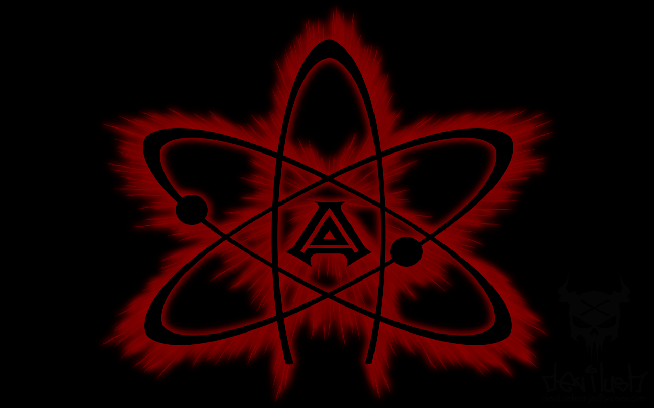 Atheist Logo Wallpaper By Devilushninja