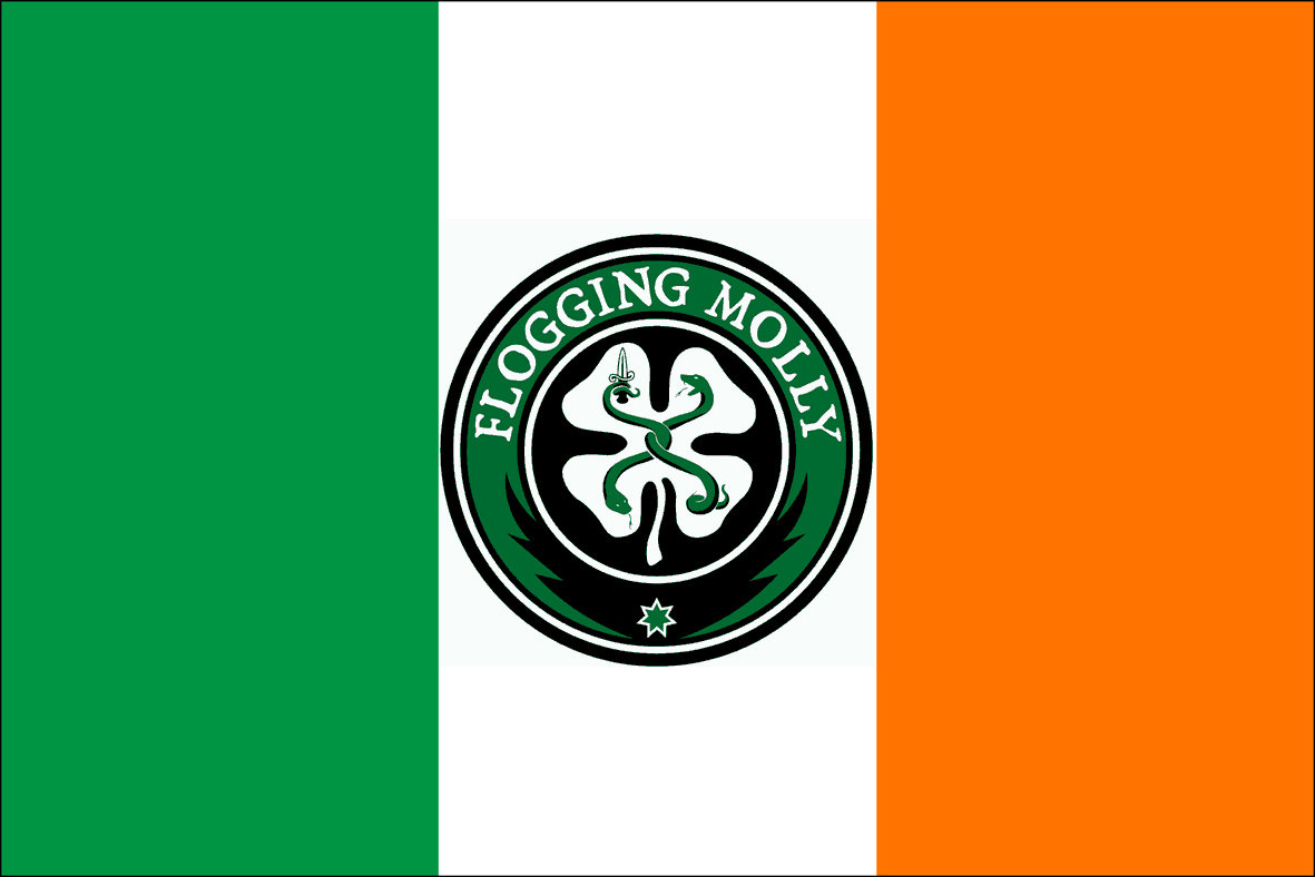 Irish Flag Wallpaper Flogging Molly By
