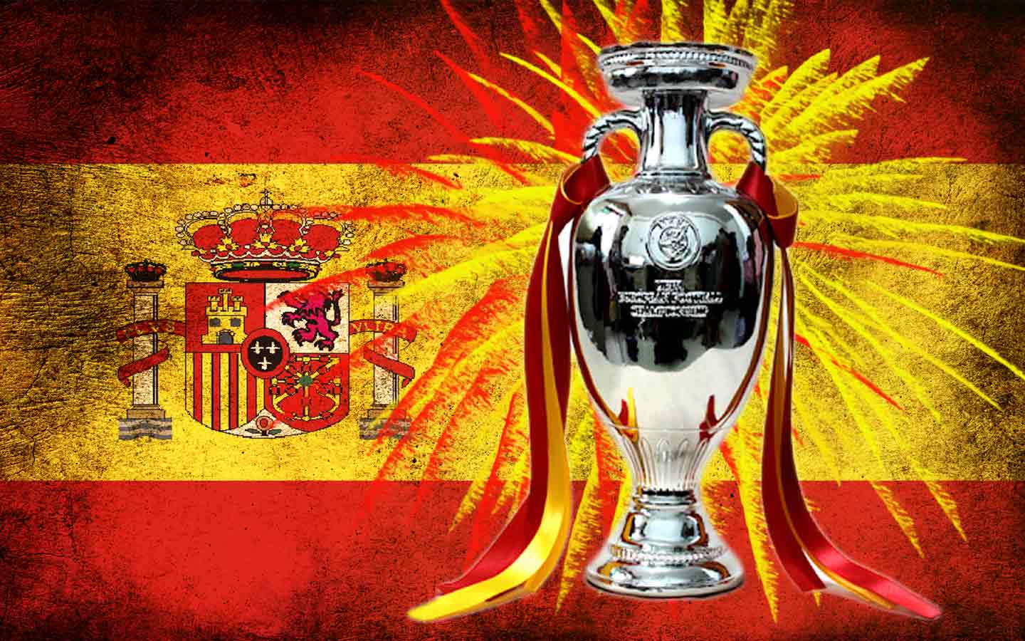 Free Wallpapers   Spain football team winner Euro 2012 wallpaper