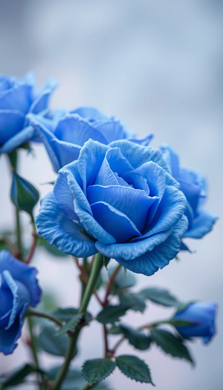 Blue Rose Wallpaper Hd