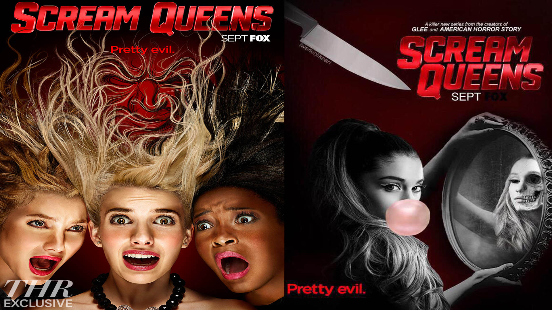 Scream Queens Pretty Evil Tv Series Posters Wallpaper By