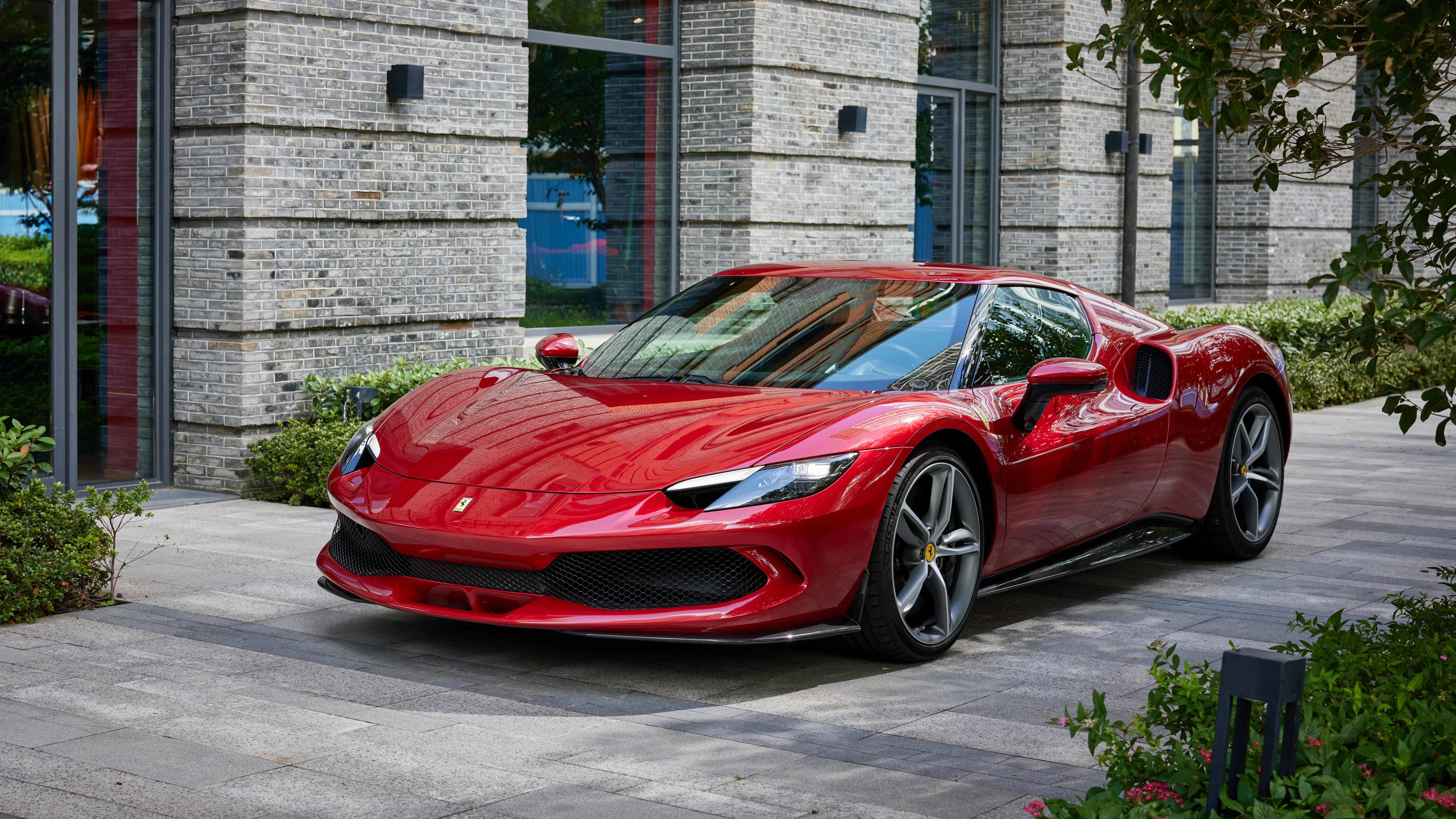 Ferrari Gtb 4k 8k Wallpaper HD Car