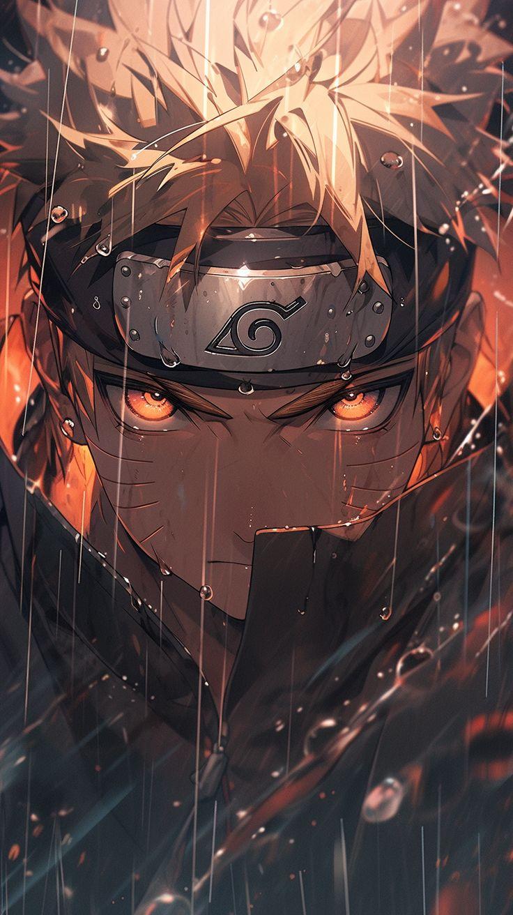 Naruto In The Rain Wallpaper Live