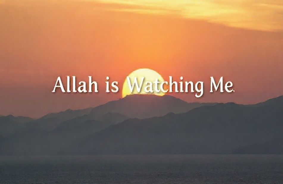 Allah Is Watching Me Wallpaper