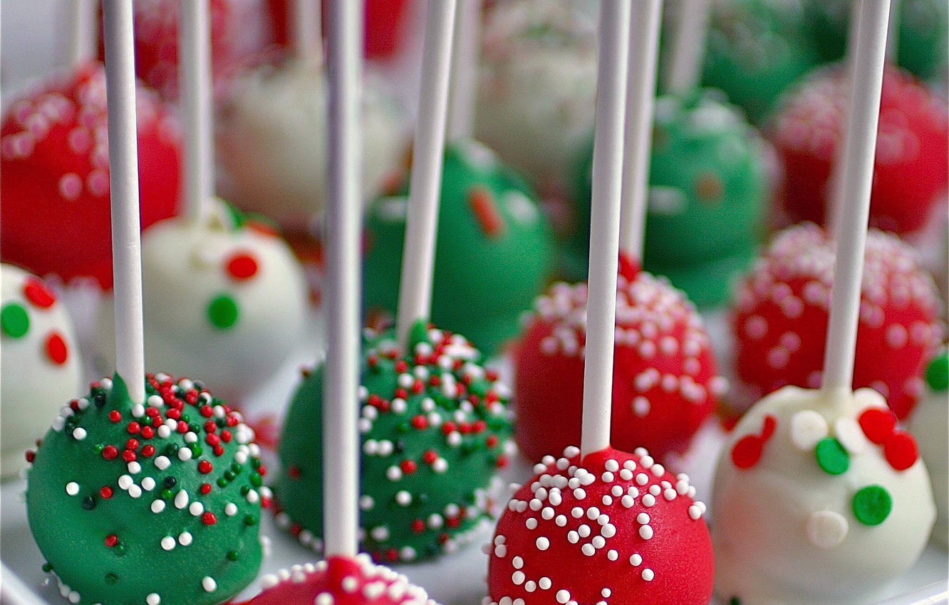 Wallpaper Colorful Candy Lollipops Sweet Image