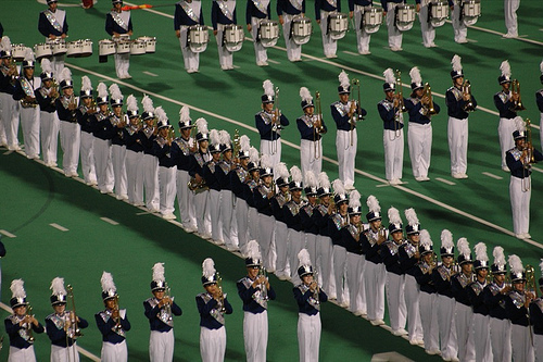 High School Marching Bands Image Wallpaper