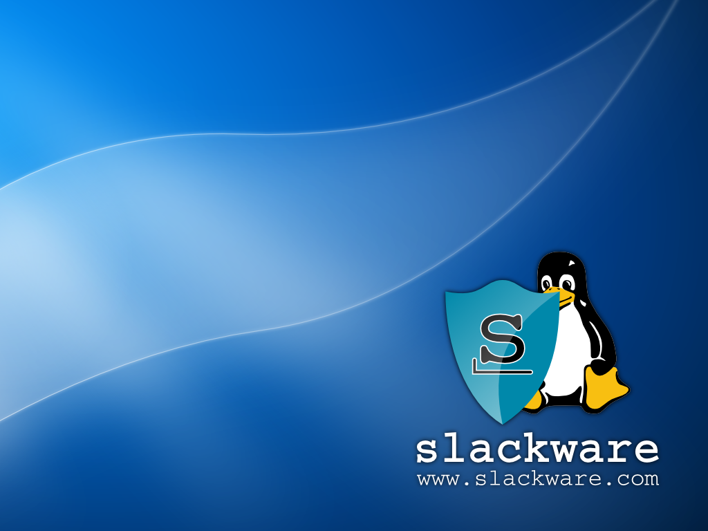 Slackware Wallpaper Mavi