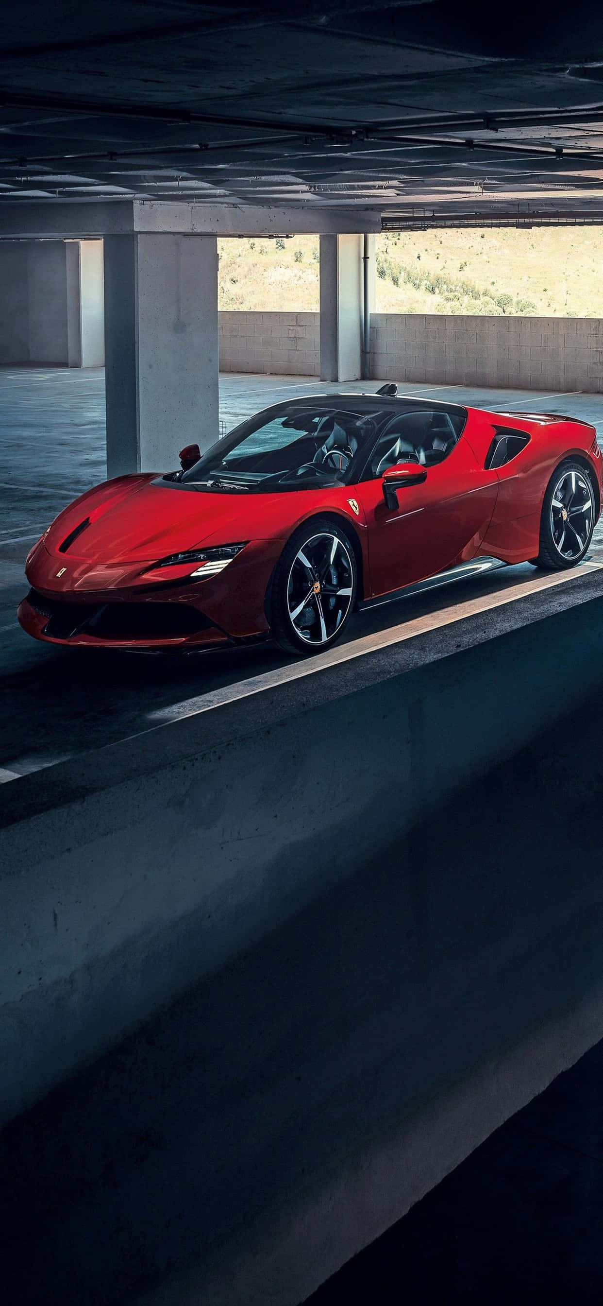 iPhone Xs Max Ferrari Background X Wallpaper