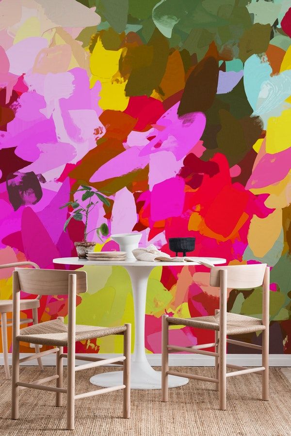 Winterberry Wall Mural From Happywall Forest Wallpaper