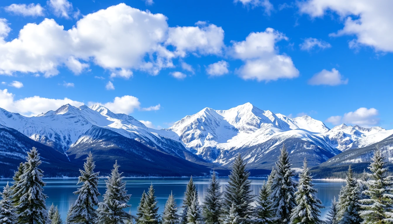 Winter Mountain Wallpaper