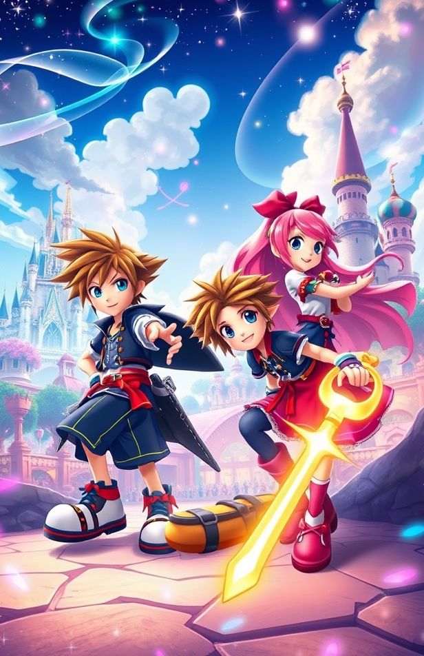 Kingdom Hearts Live Wallpaper