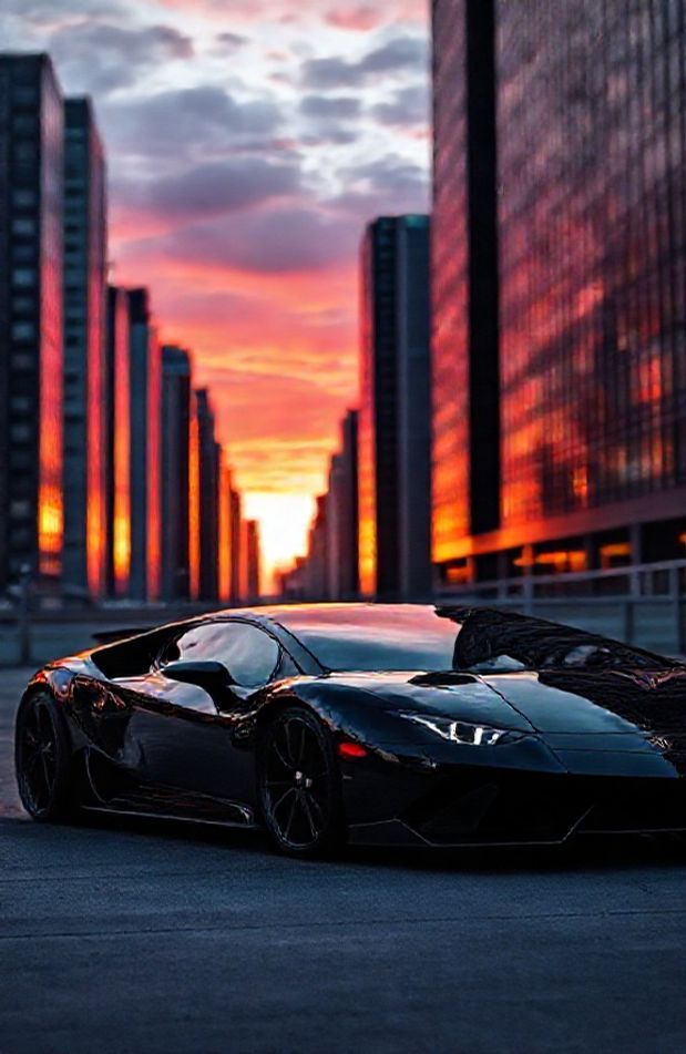 Black Lamborghini Wallpaper