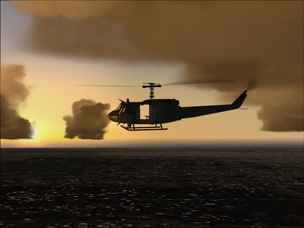 Helicopters Vehicles Helicopter Huey Operator HD Wallpaper