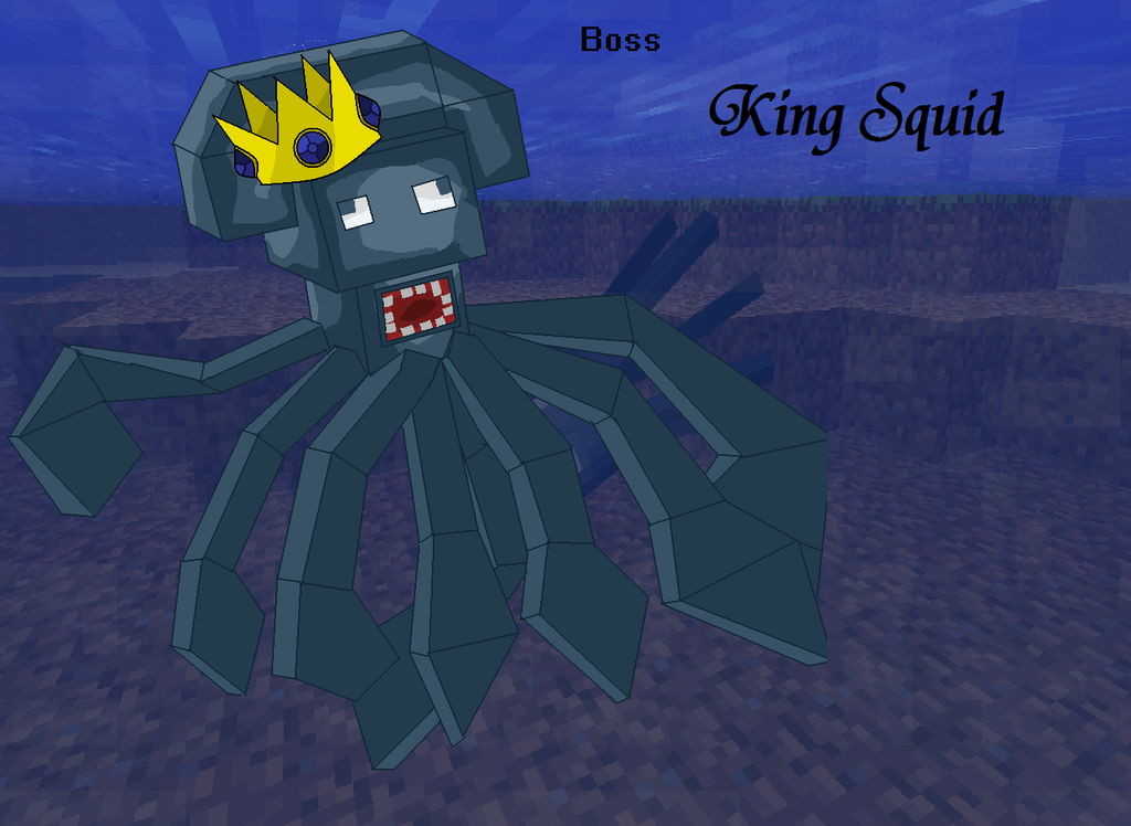 Minecraft King Squid by Miech10 on