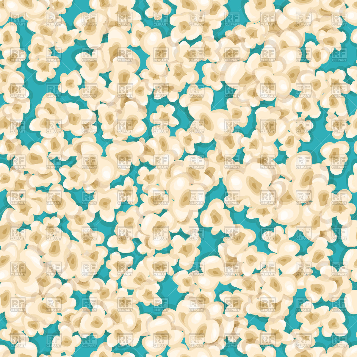 Abstract Popcorn Background Vector Image Of Background Textures
