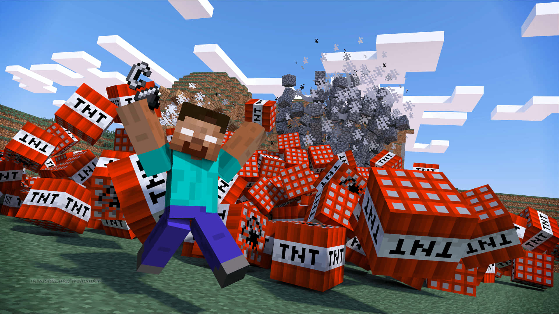Minecraft Tnt Wallpaper