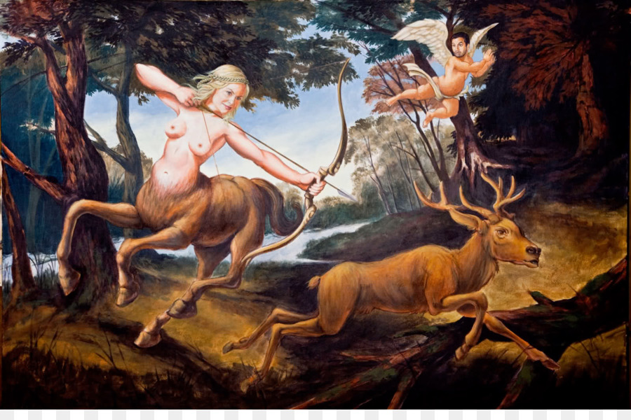 Centaur Painting At Paintingvalley Explore Collection Of