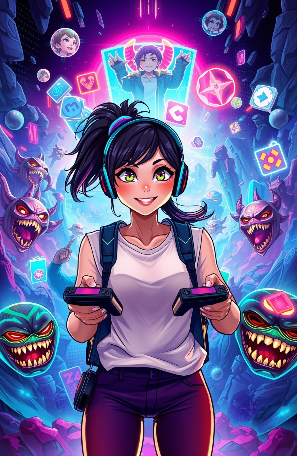 Game Girl Wallpaper