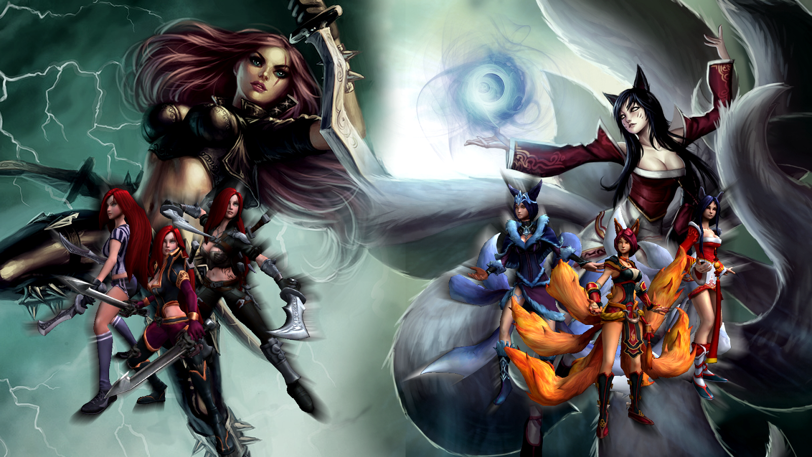 Katarina League Of Legends Wallpaper Desktop