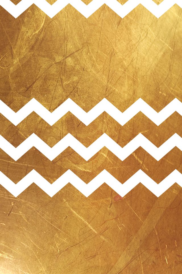 Gold Chevrons iPhone Wallpaper Phone Background