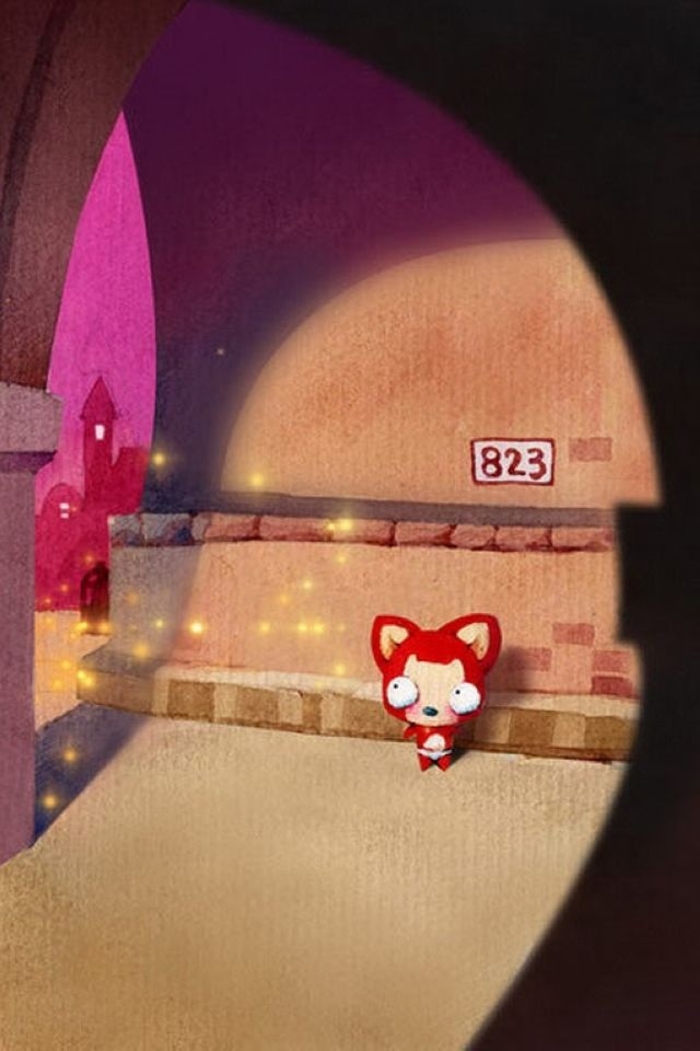HD Cute Fox iPhone Wallpaper Background