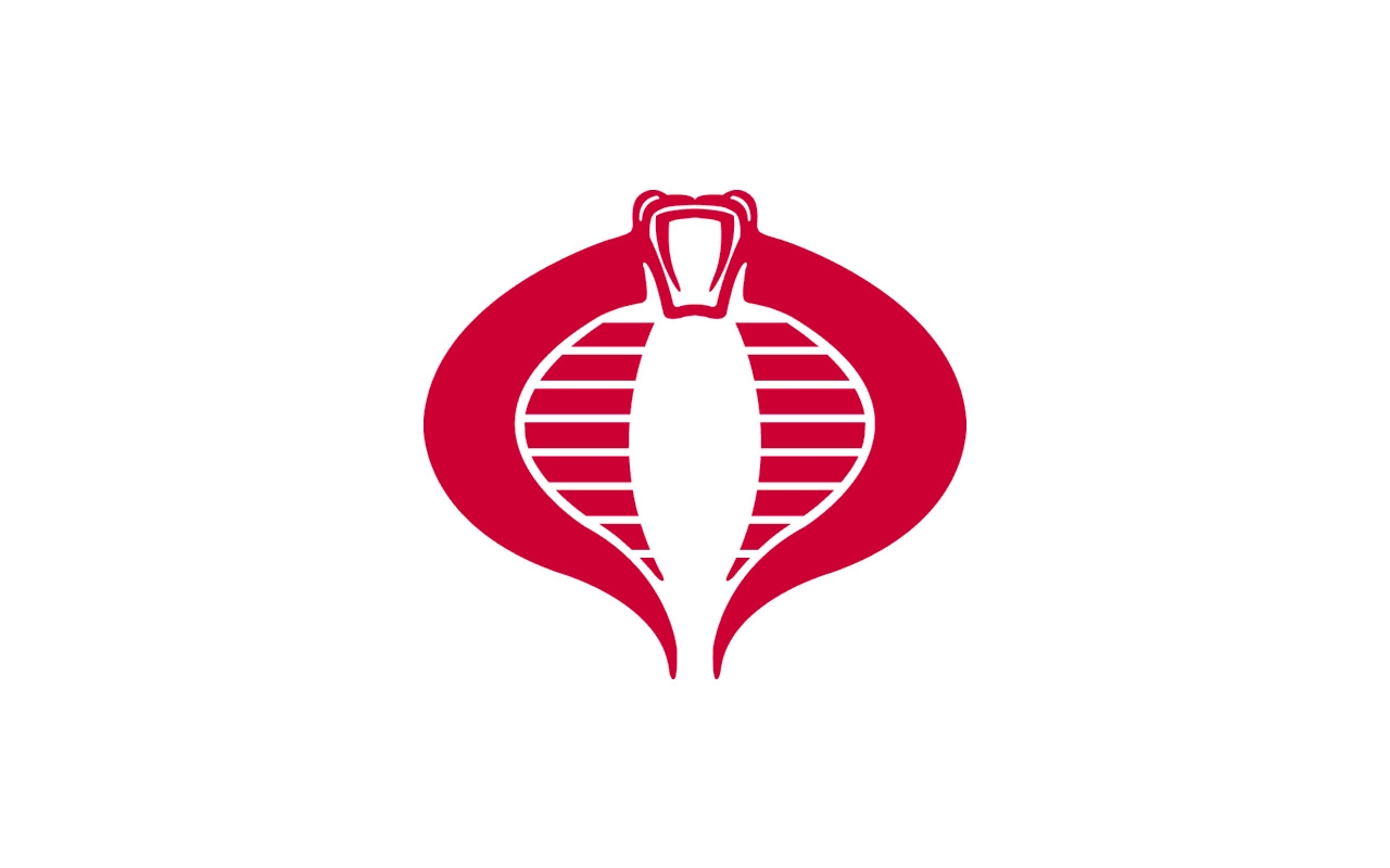 thumbnail image 2 of G.I. Joe Cobra Symbol Enamel Pin 2-Pack – Classic Cobra Commander Logo Set 2 of 5