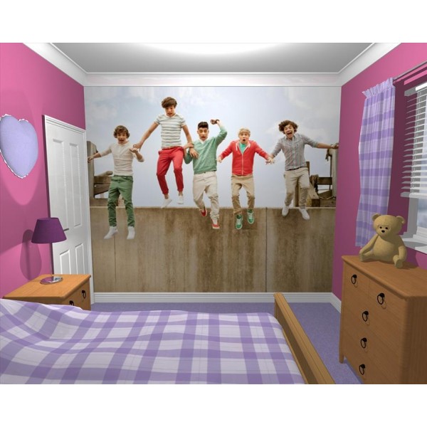 Free Download Wall Mural 1d One Direction Music Stylish